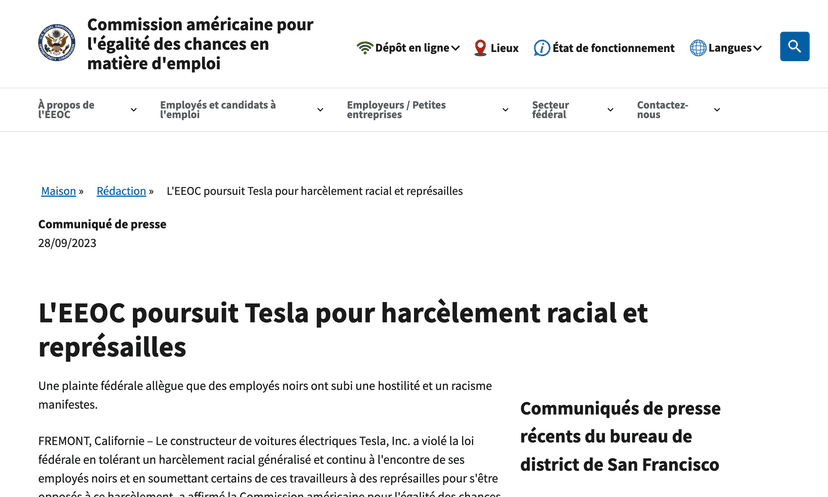 EEOC (Agence fédérale)